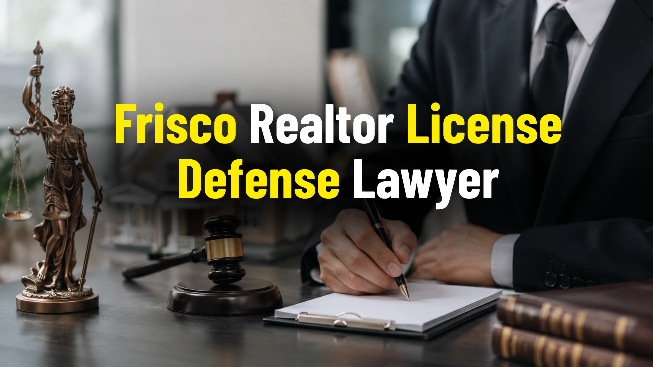 Frisco realtor license defense lawyer