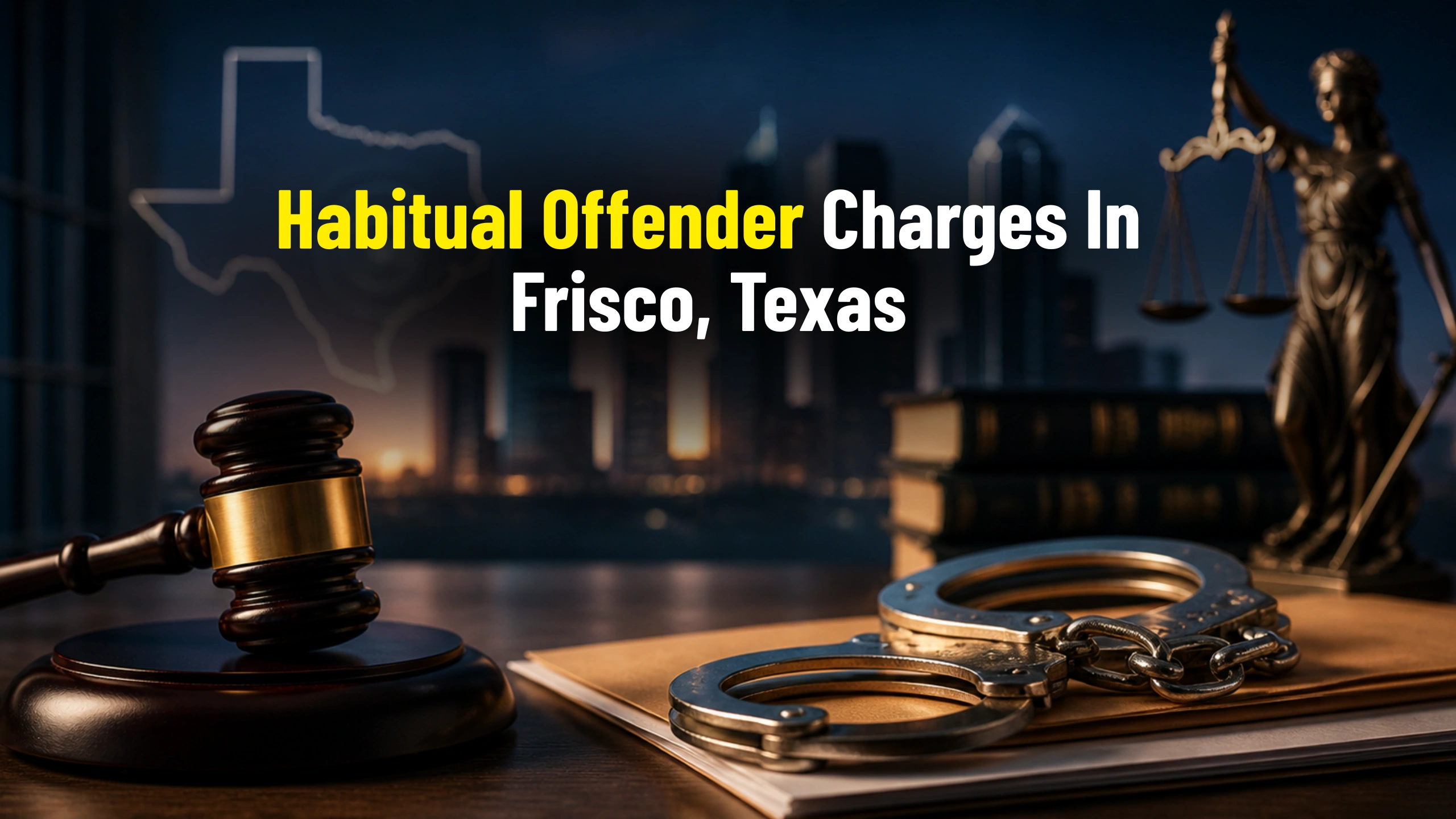 Habitual offender charges in Frisco, Texas
