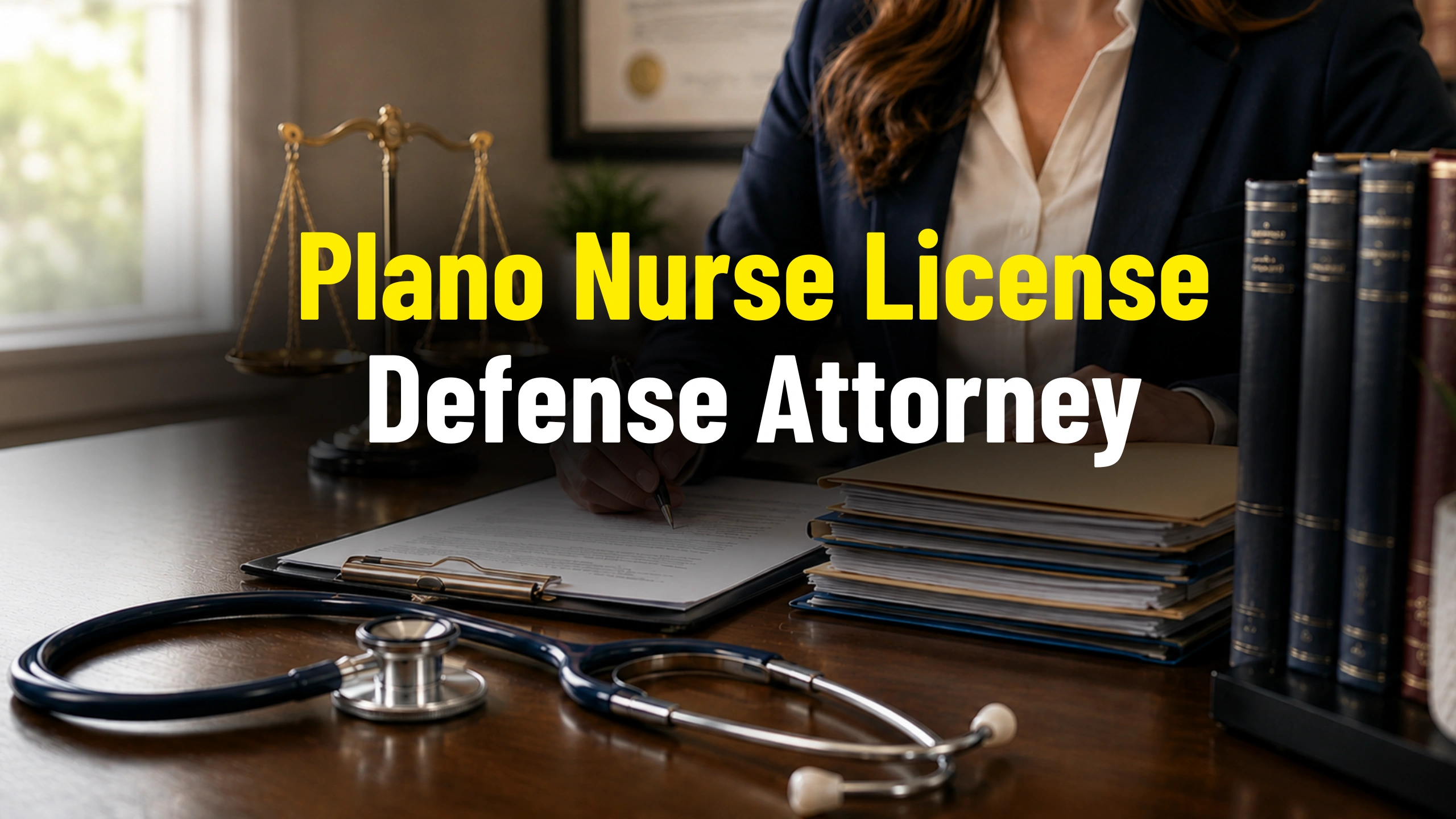 Plano nurse license defense attorney