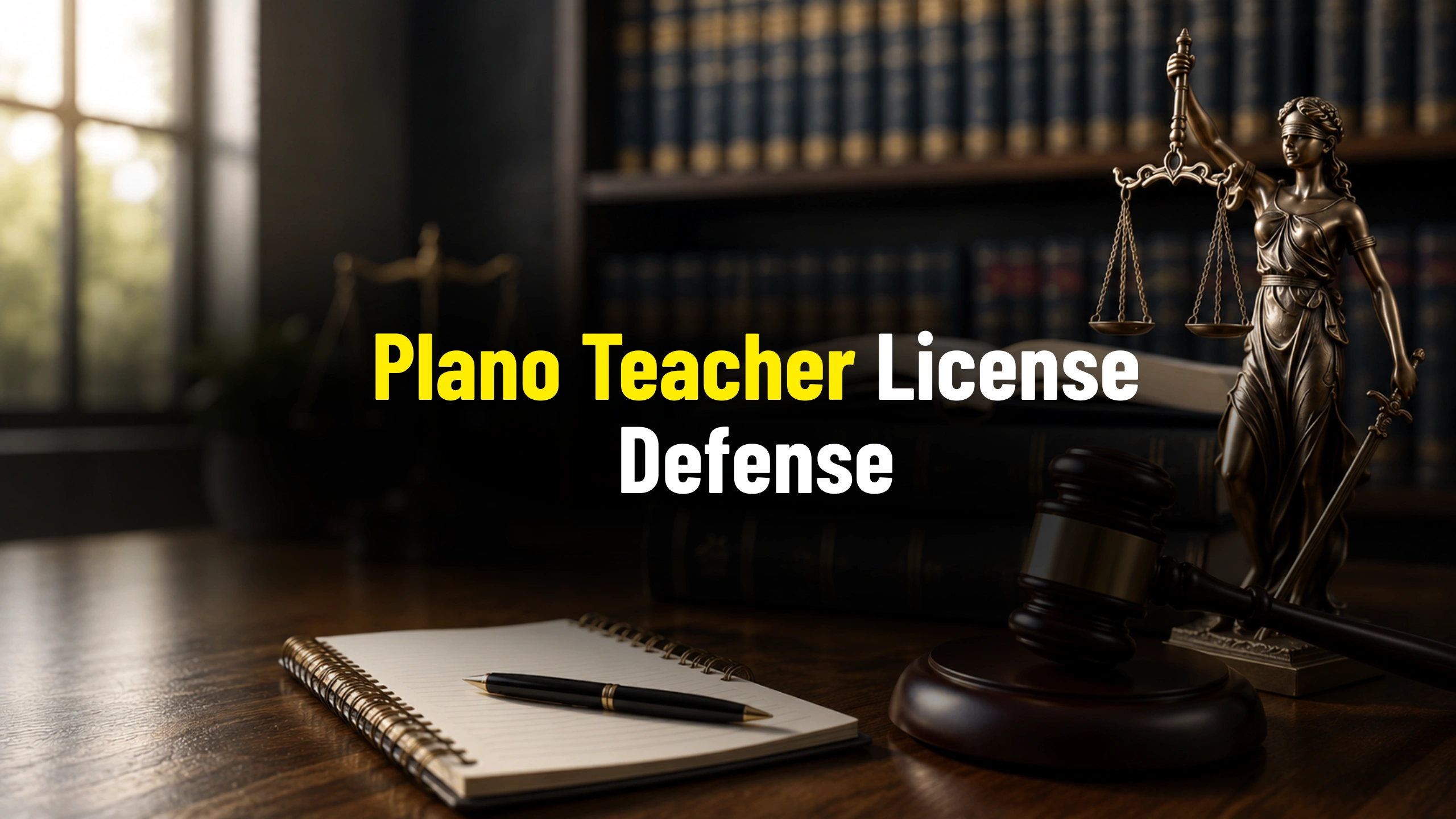 Plano teacher license defense